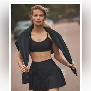 Alo Grand Slam Tennis Skirt- Size Large - Black